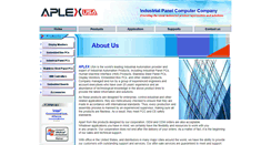Desktop Screenshot of aplexusa.com
